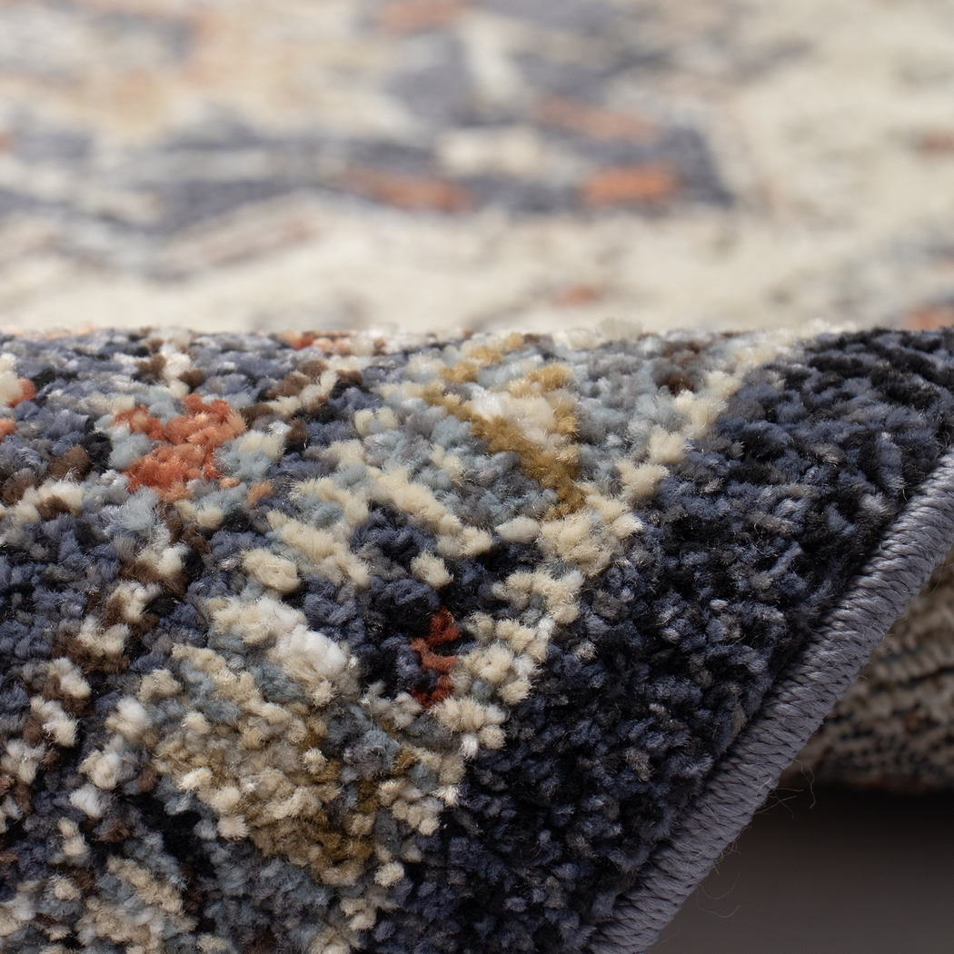 Paeris Navy 5'3 x 7'6 Rug - Thumbnail - Image 6