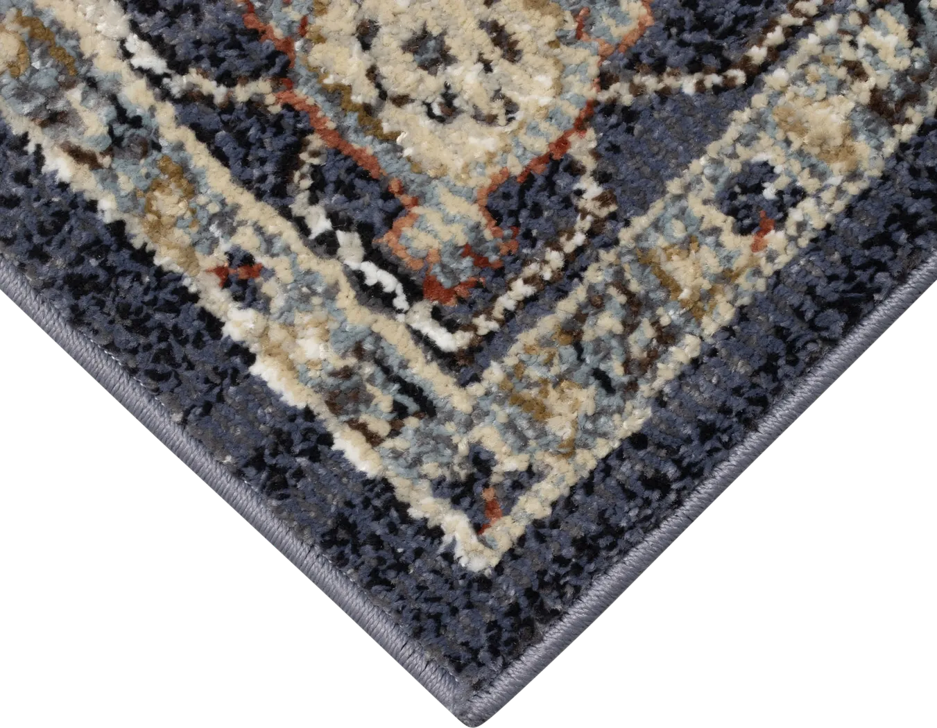 Paeris Navy 6'6 x 9'4 Rug - Thumbnail - Image 4