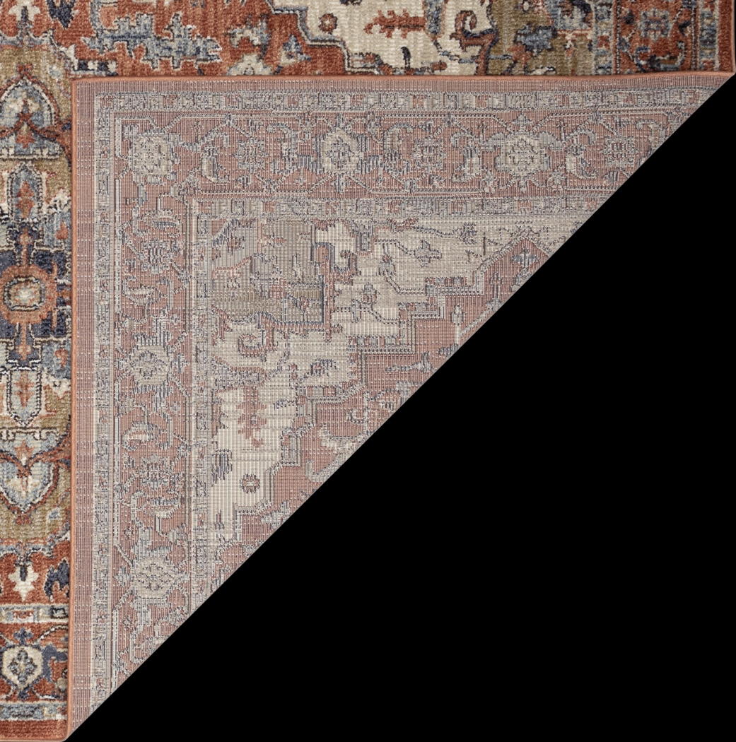 Paeris Rust 6'6 x 9'4 Rug - Thumbnail - Image 5