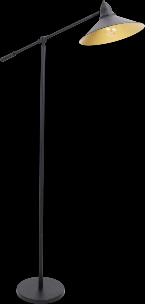 Pages Boulevard Black Floor Lamp - Thumbnail - Image 1