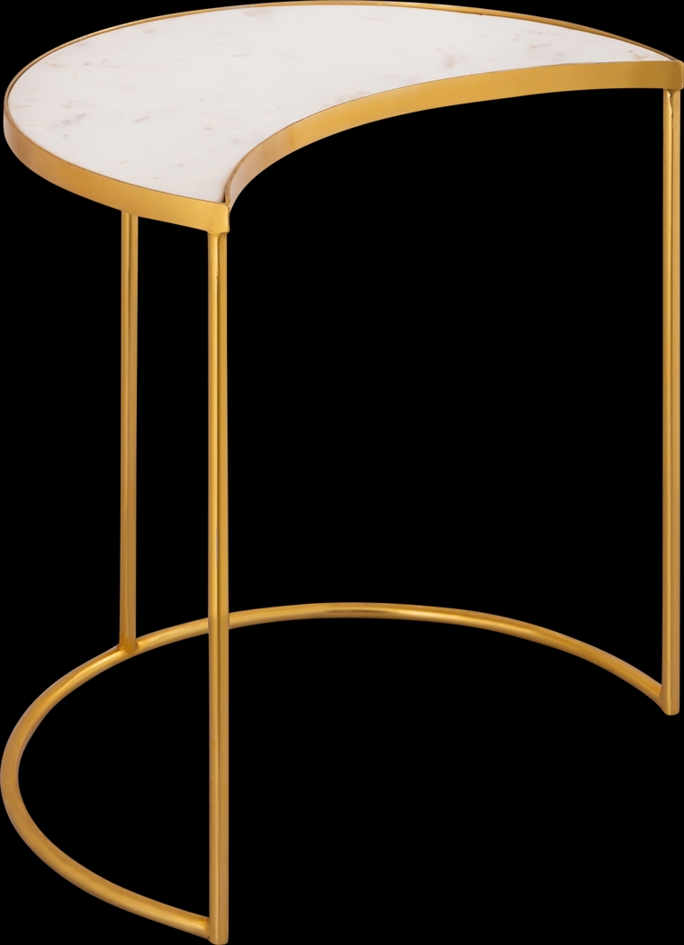 Paget Gold Nesting Tables, Set of 3 - Thumbnail - Image 4