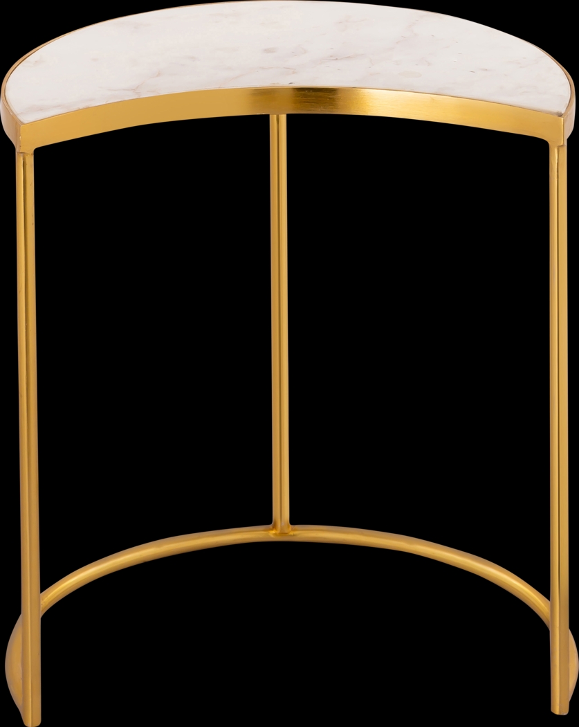 Paget Gold Nesting Tables, Set of 3 - Thumbnail - Image 6