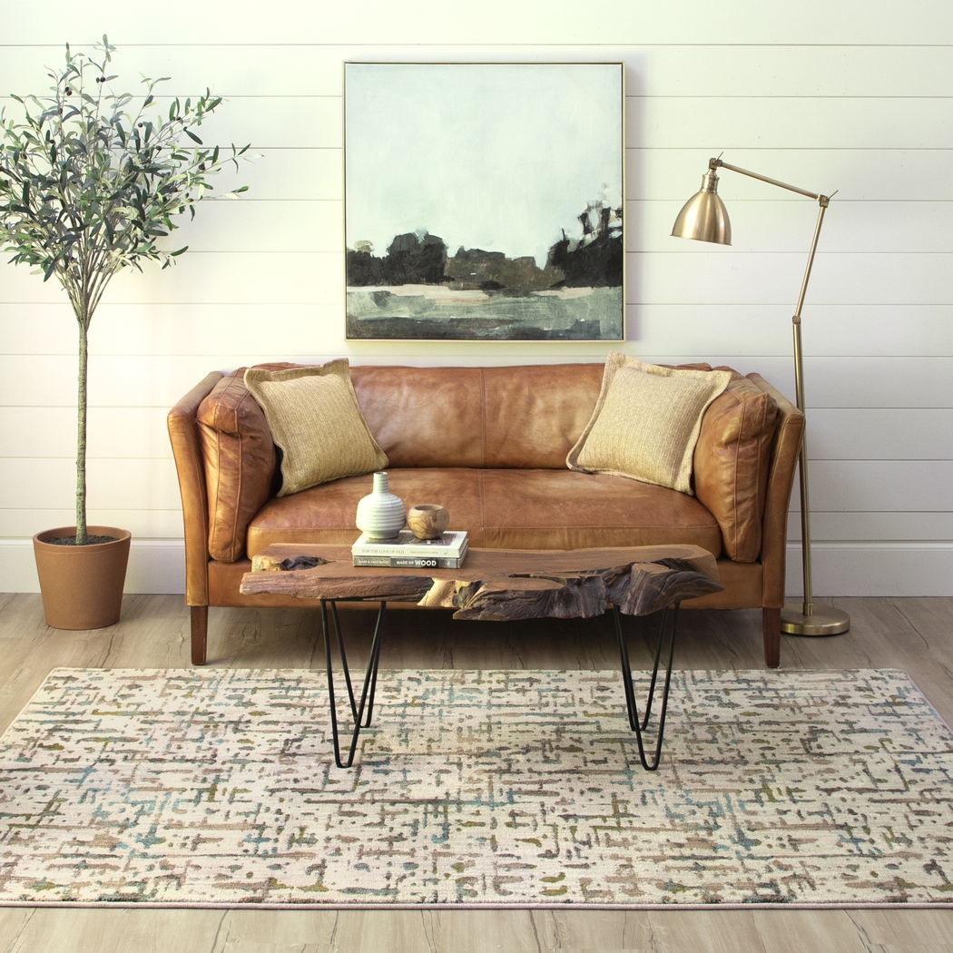 Pahokee Beige 5'3 x 7'10 Rug - Thumbnail - Image 2