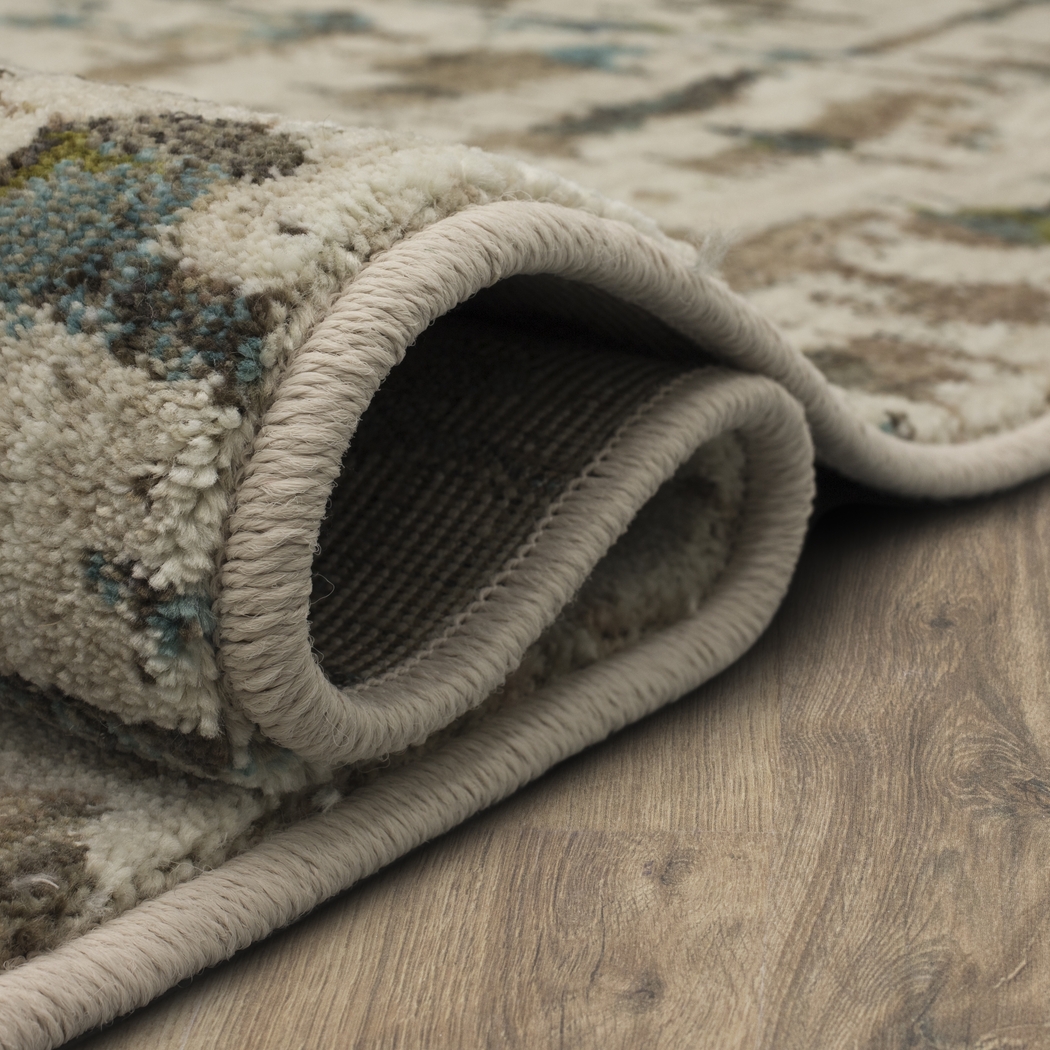 Pahokee Beige 5'3 x 7'10 Rug - Thumbnail - Image 8
