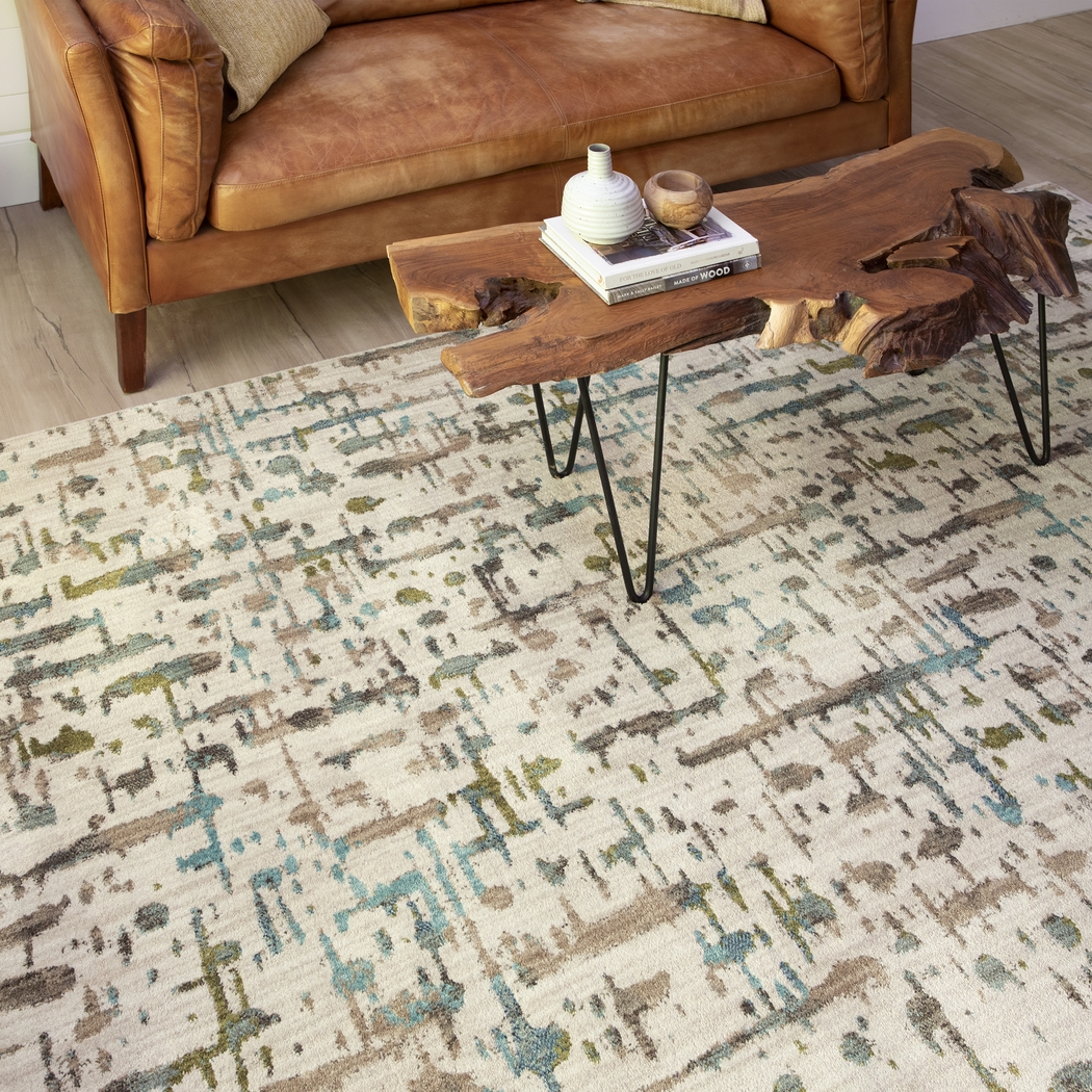 Pahokee Beige 8' x 11' Rug - Thumbnail - Image 9