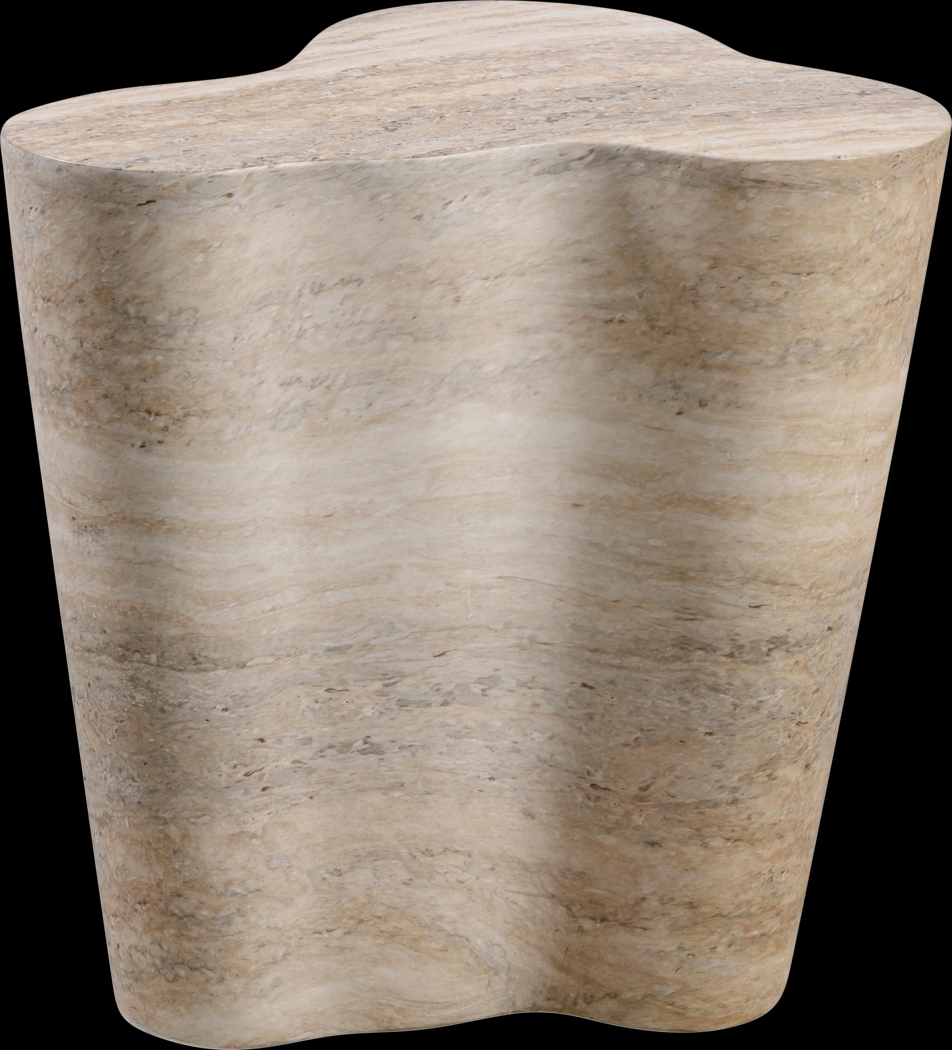 Paich II Tan End Table - Thumbnail - Image 3