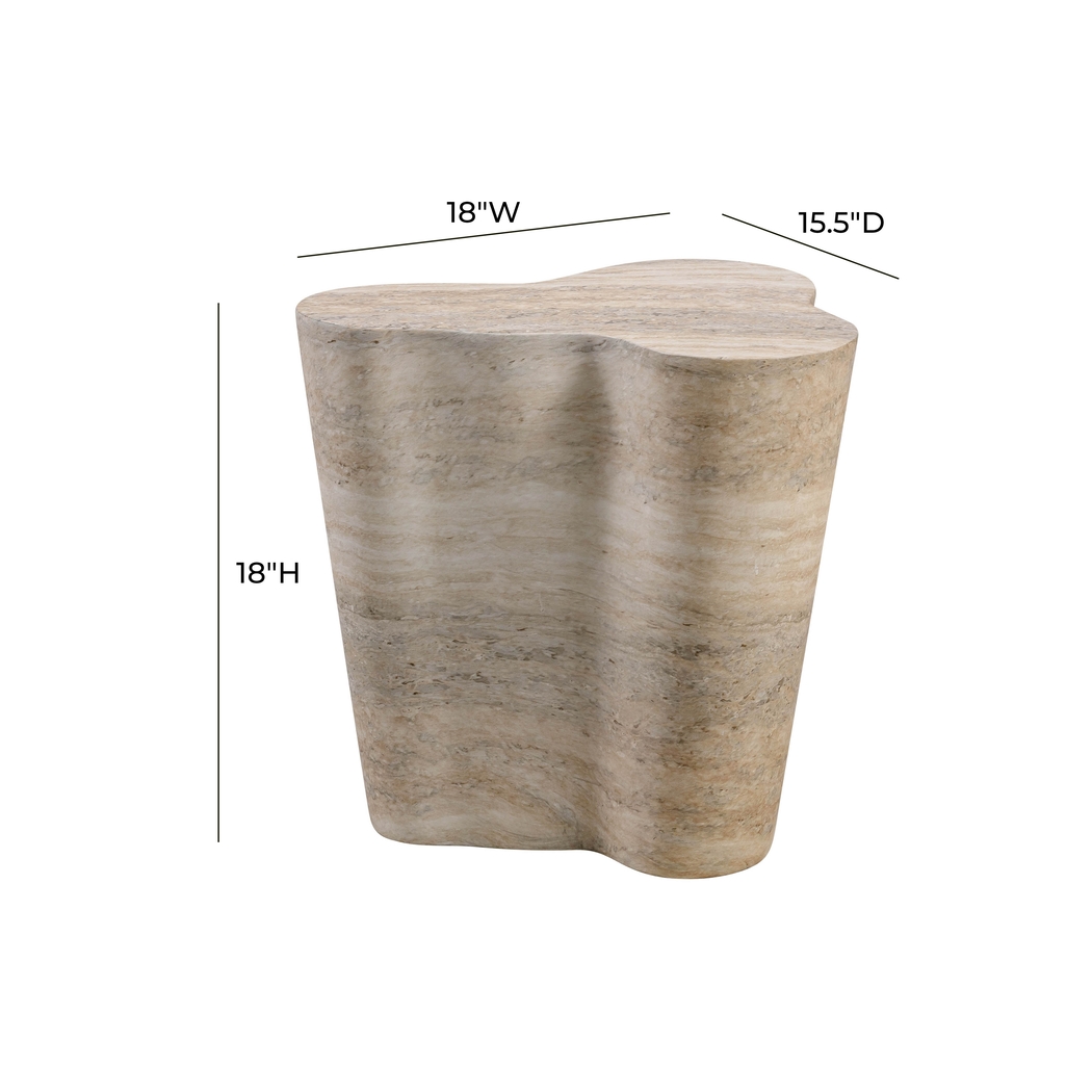 Paich II Tan End Table - Thumbnail - Image 6