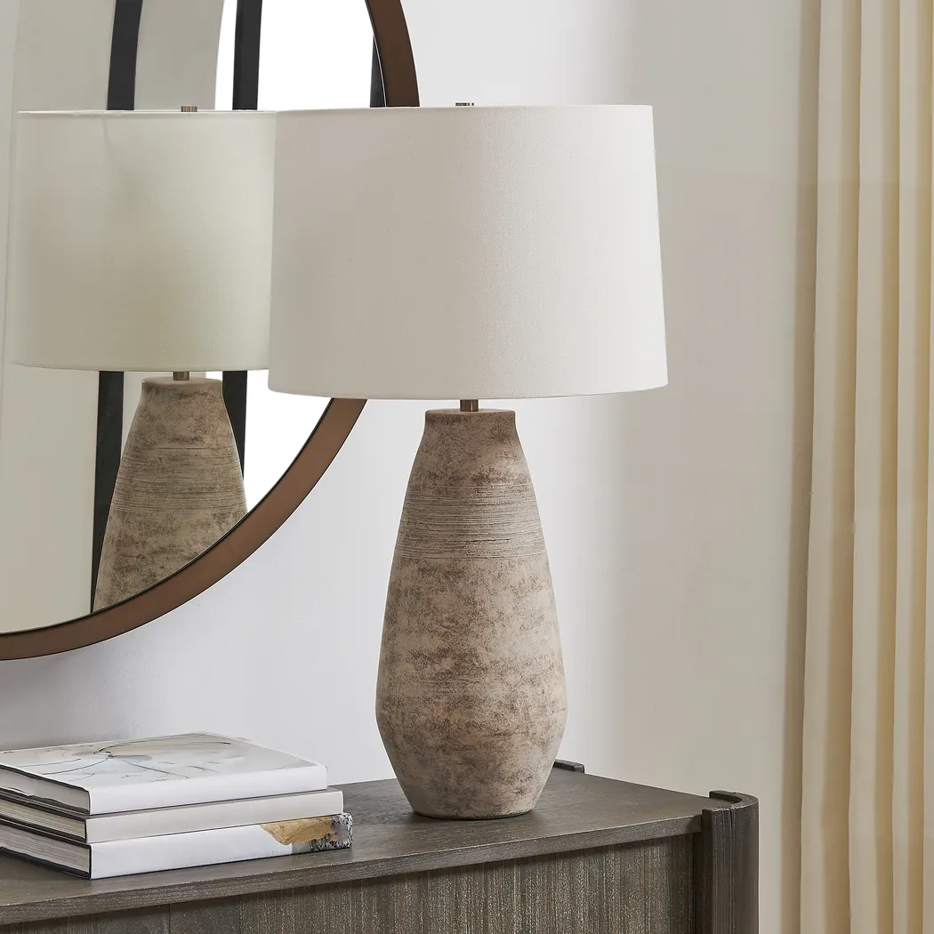 Paida Beige Lamp - Thumbnail - Image 3