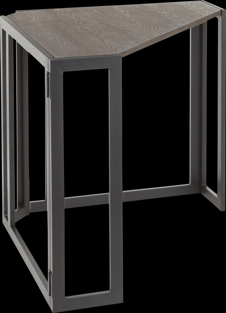 Paigefield Espresso Corner Desk - Thumbnail - Image 5