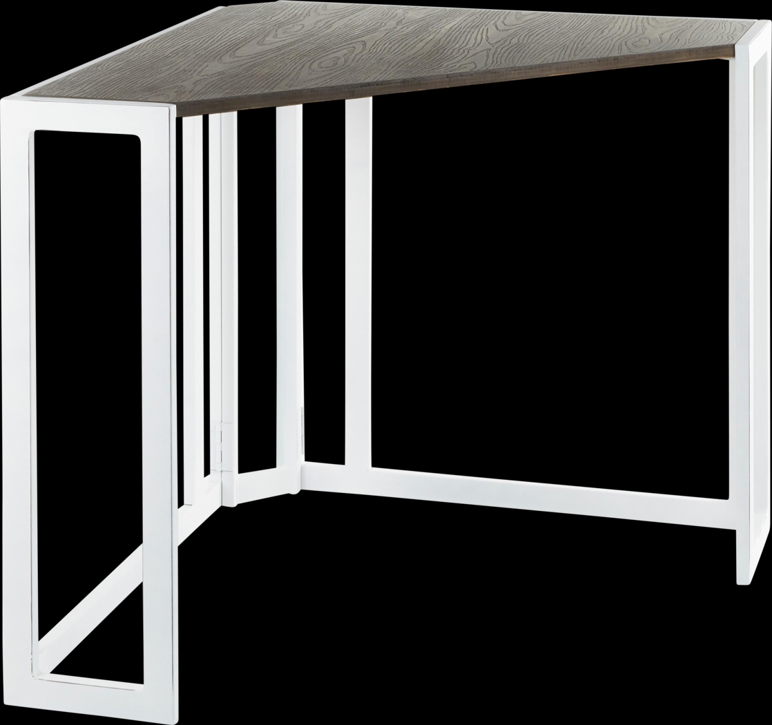 Paigefield White Corner Desk - Thumbnail - Image 1