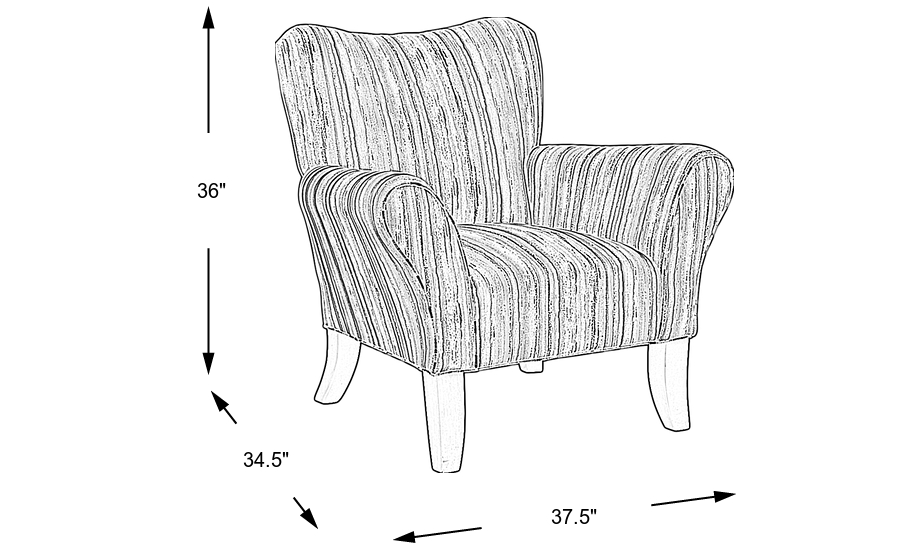 Dimension Image. Please refer to the Dimension Tab on this page for dimension details.