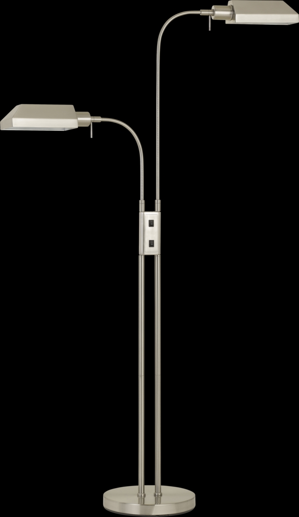 Pakenham Silver Floor Lamp - Thumbnail - Image 1