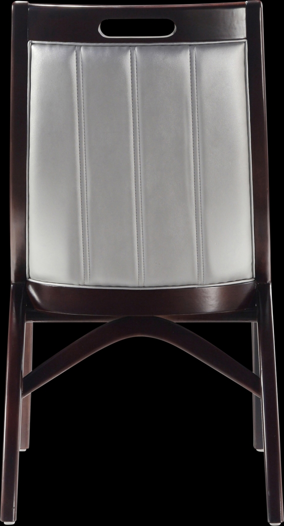 Pakey Silver Side Chair, Set of 2 - Thumbnail - Image 7