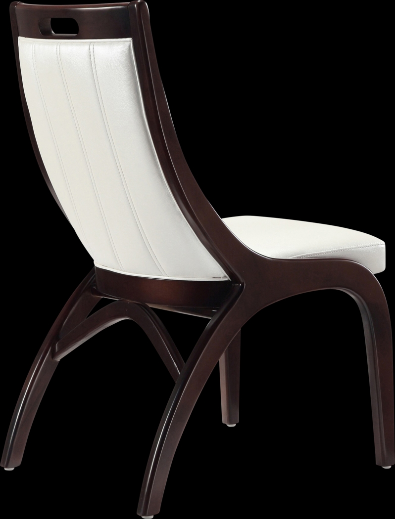 Pakey White Side Chair, Set of 2 - Thumbnail - Image 6