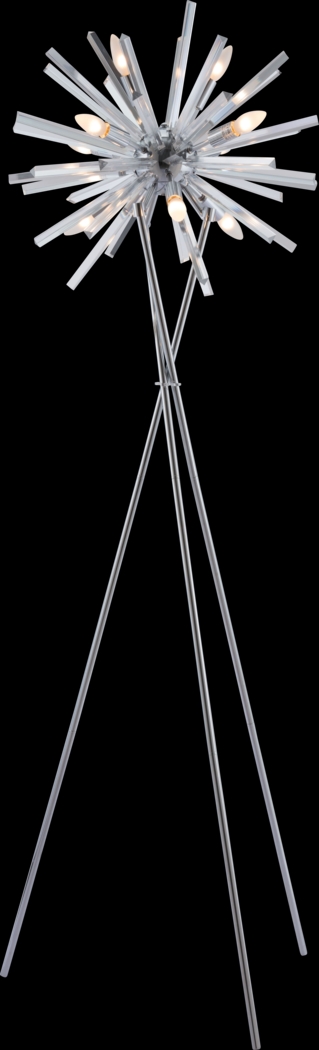 Palacinto Chrome Floor Lamp - Thumbnail - Image 2