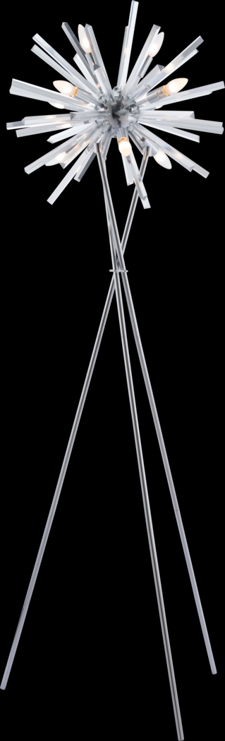 Palacinto Chrome Floor Lamp - Thumbnail - Image 1