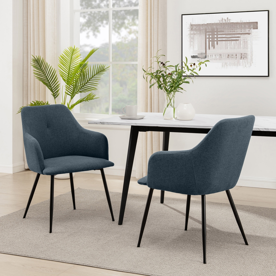 Paladora Indigo Arm Chair - Thumbnail - Image 2