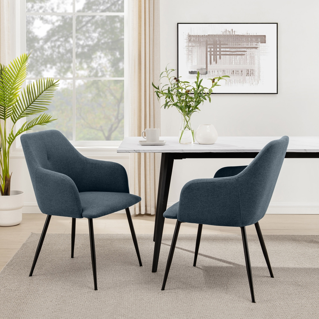 Paladora Indigo Arm Chair - Thumbnail - Image 3