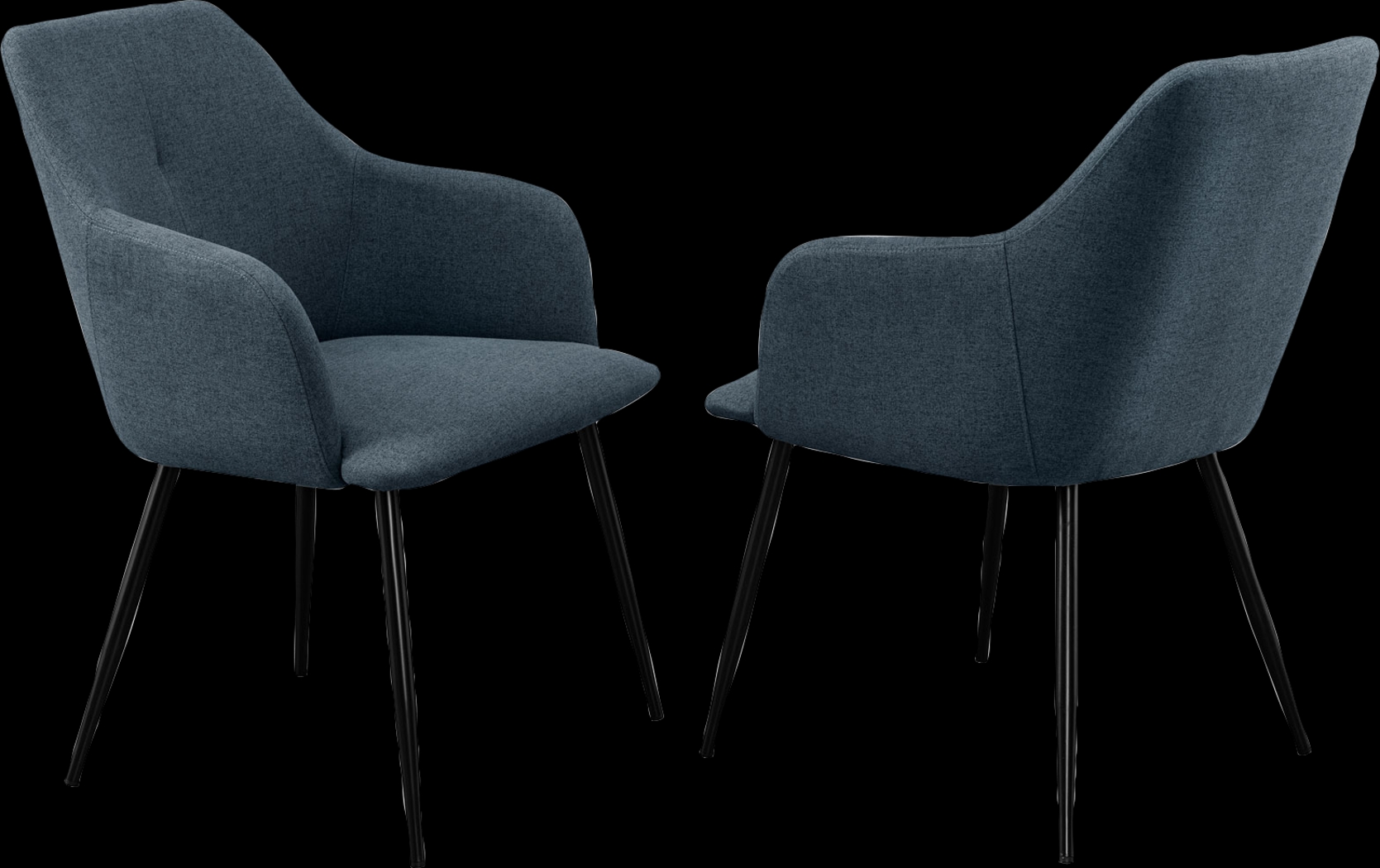 Paladora Indigo Arm Chair - Thumbnail - Image 4