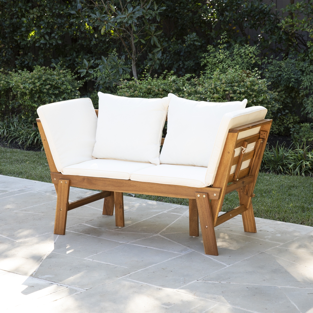 Palafox White Outdoor Accent Chair - Thumbnail - Image 2