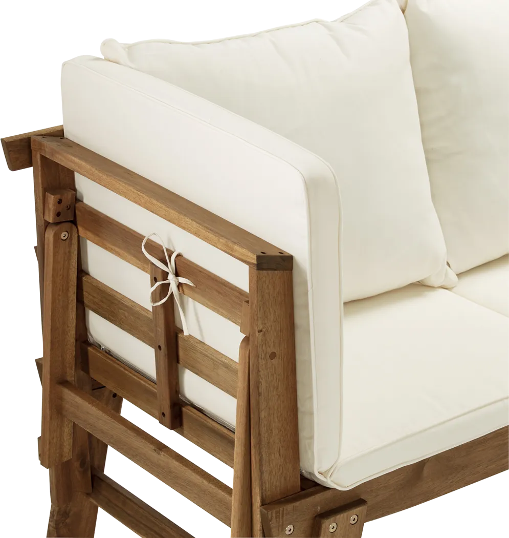 Palafox White Outdoor Accent Chair - Image 6