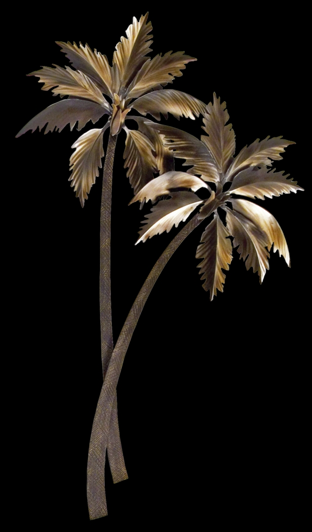 Palasari Palms II Bronze Outdoor Artwork - Thumbnail - Image 1