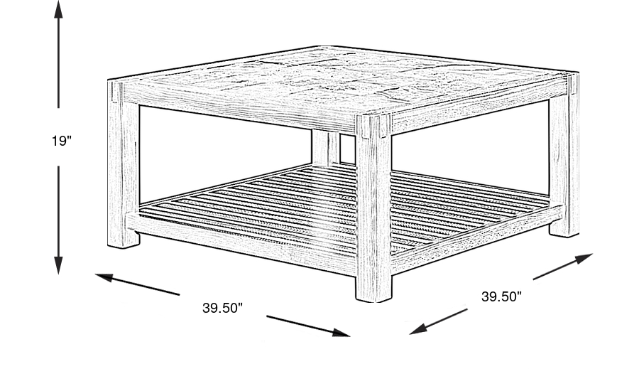 Dimension Image. Please refer to the Dimension Tab on this page for dimension details.