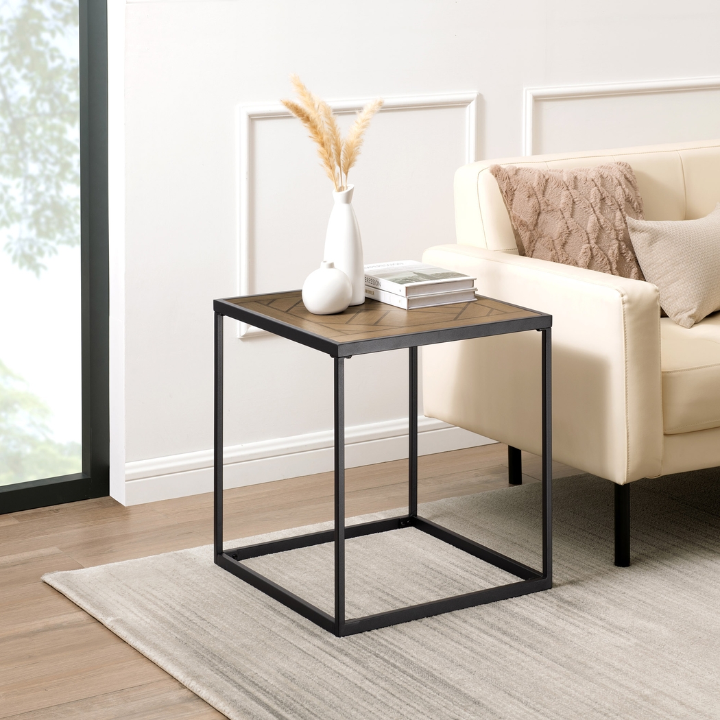 Palcia Brown End Table - Thumbnail - Image 2