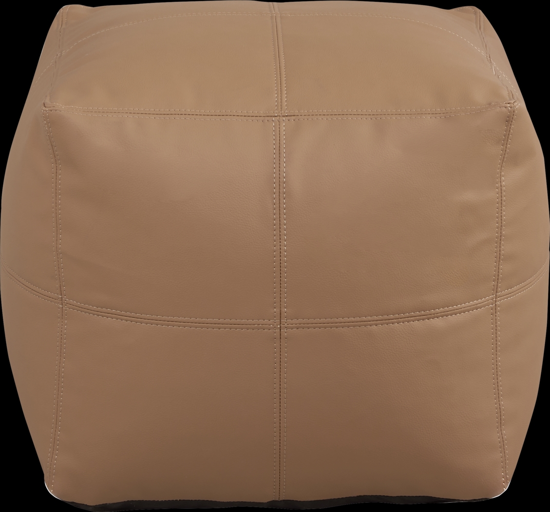 Pall Caramel Outdoor Poufs, Set of Two - Thumbnail - Image 2