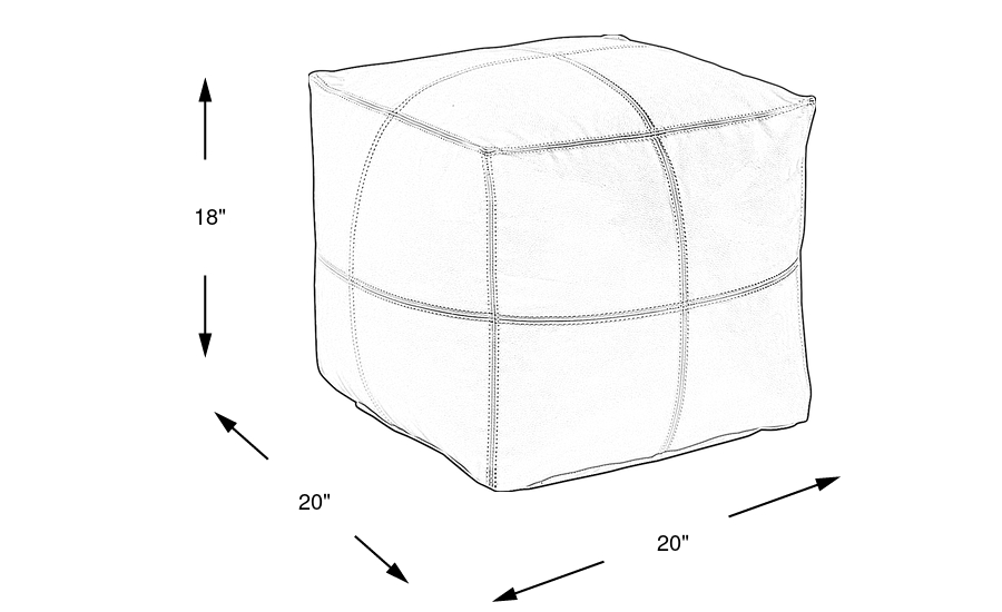 Dimension Image. Please refer to the Dimension Tab on this page for dimension details.