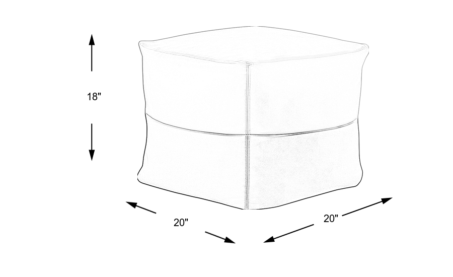 Dimension Image. Please refer to the Dimension Tab on this page for dimension details.