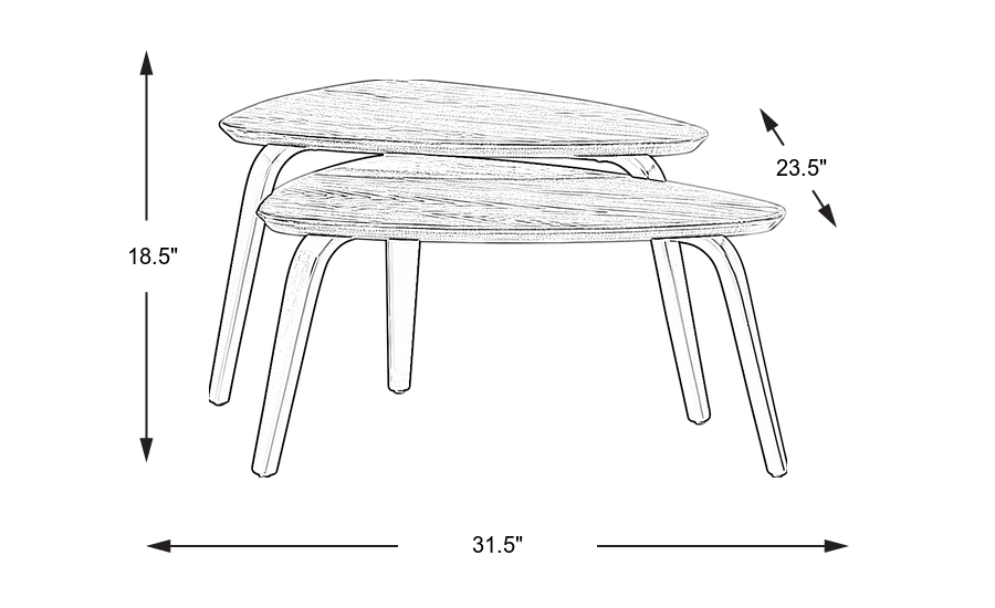 Dimension Image. Please refer to the Dimension Tab on this page for dimension details.