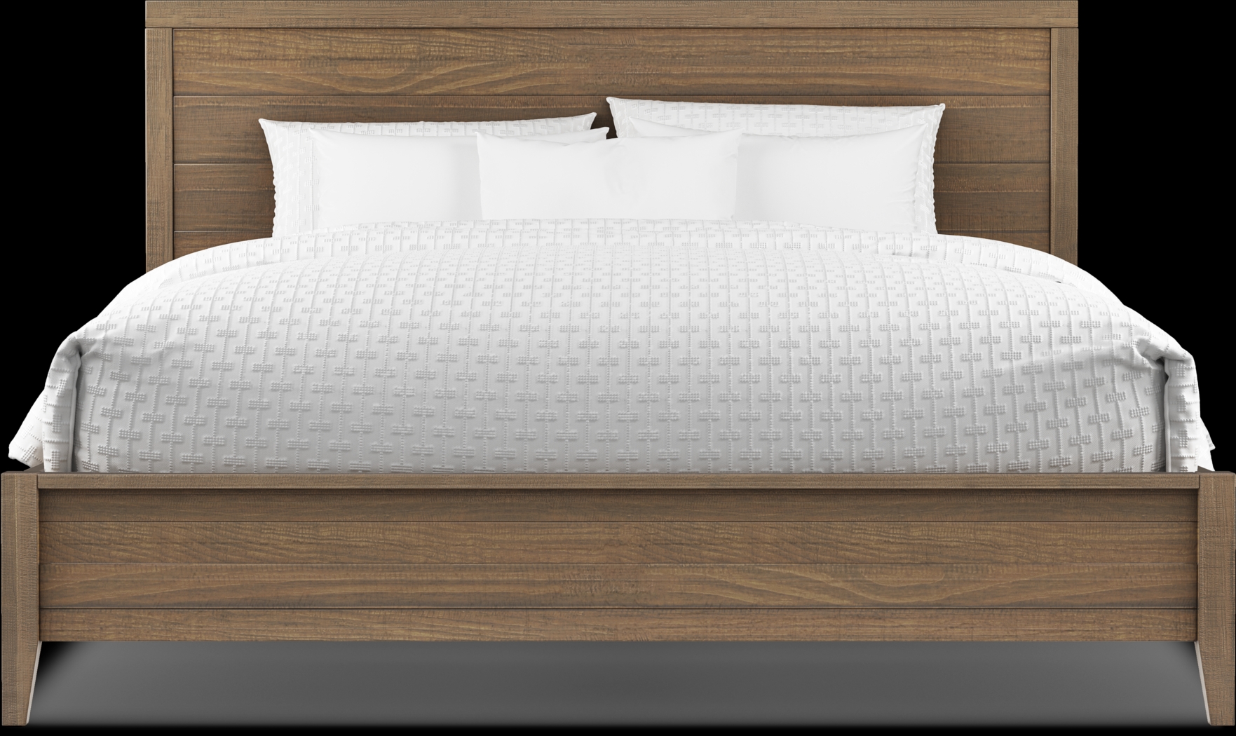 Palm Grove Brown 5 Pc King Panel Bedroom - Thumbnail - Image 3