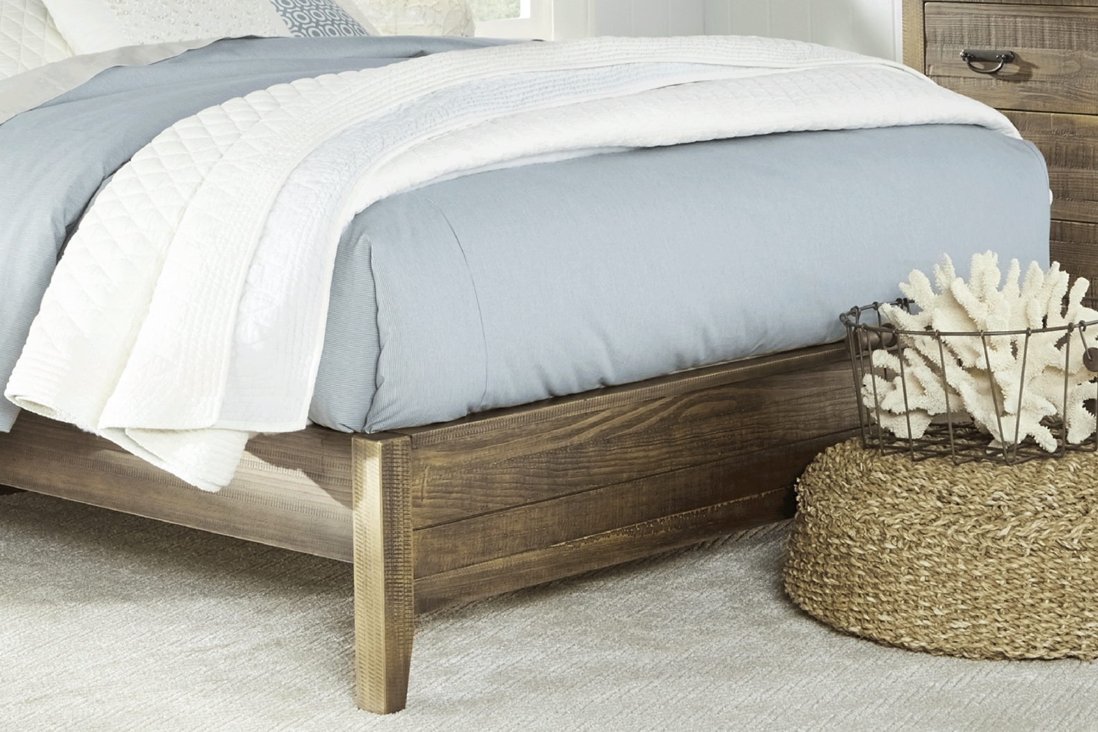 Palm Grove Brown 5 Pc King Panel Bedroom - Thumbnail - Image 4