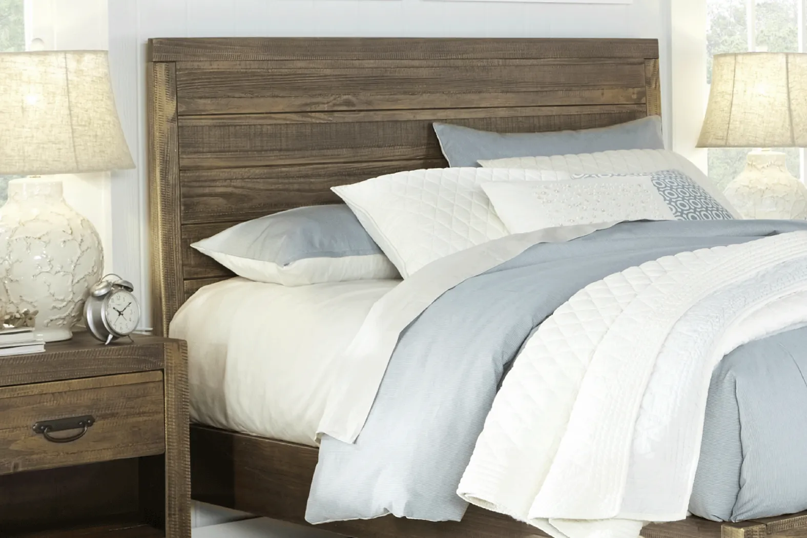 Palm Grove Brown 6 Pc Queen Panel Bedroom - Thumbnail - Image 5