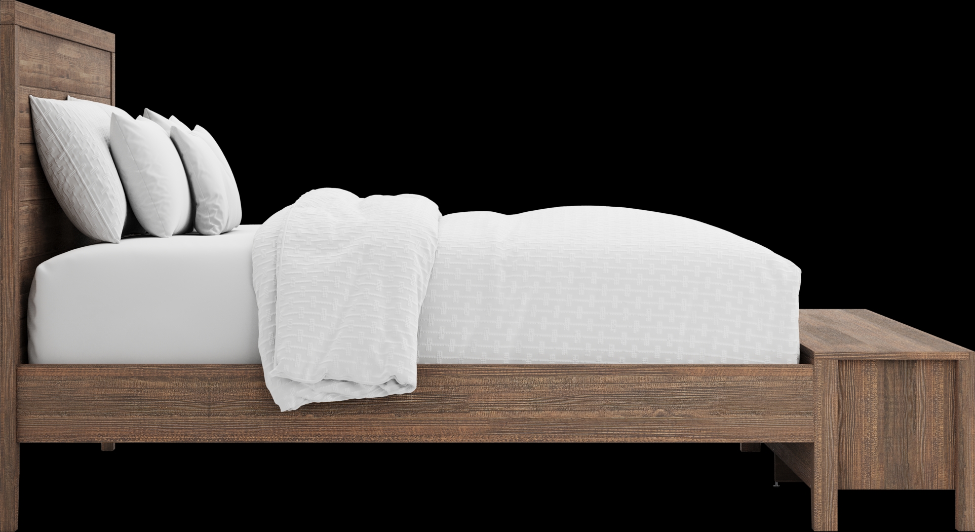 Palm Grove Brown 7 Pc Queen Storage Bedroom - Thumbnail - Image 4