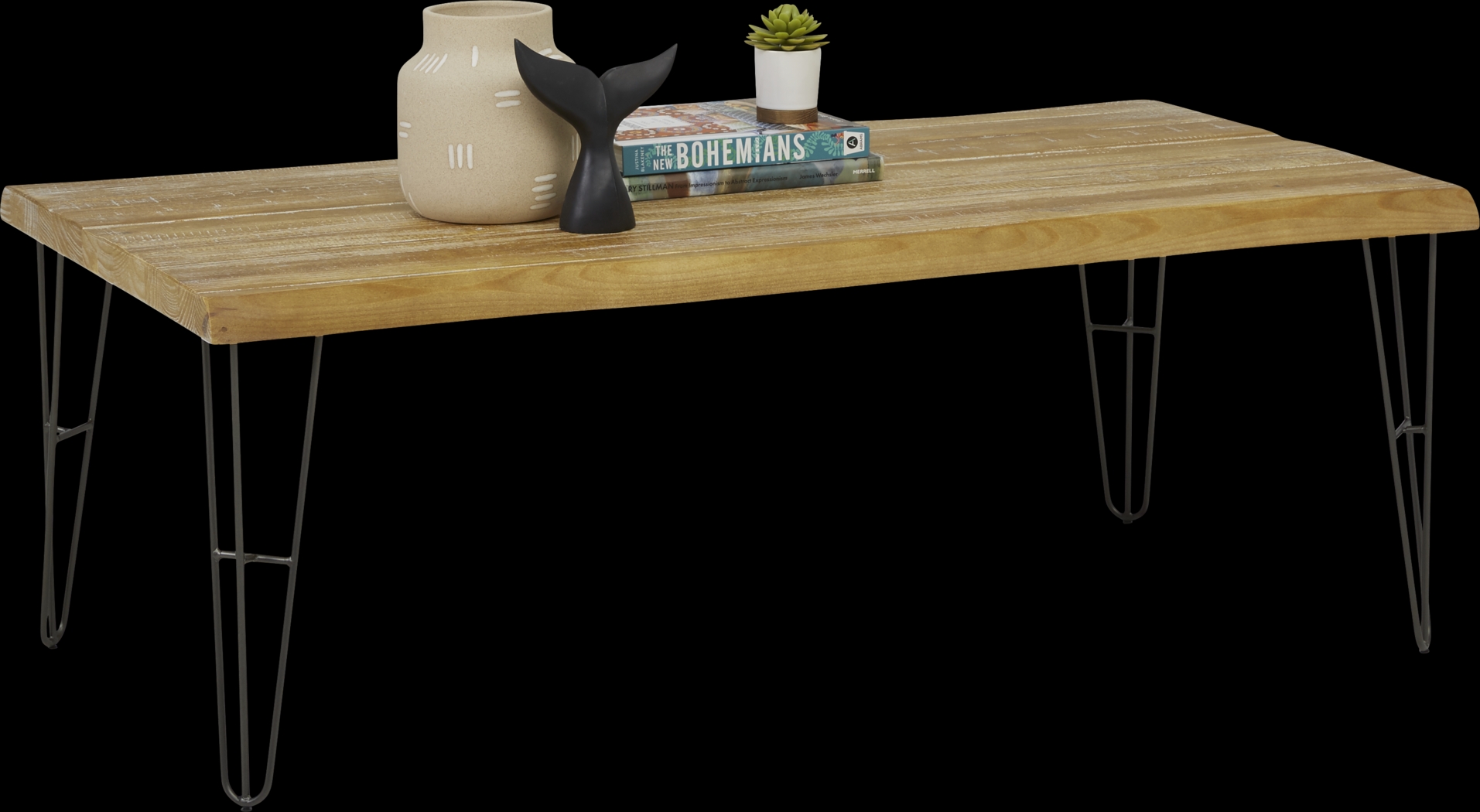 Palm Grove Brown Cocktail Table - Thumbnail - Image 2