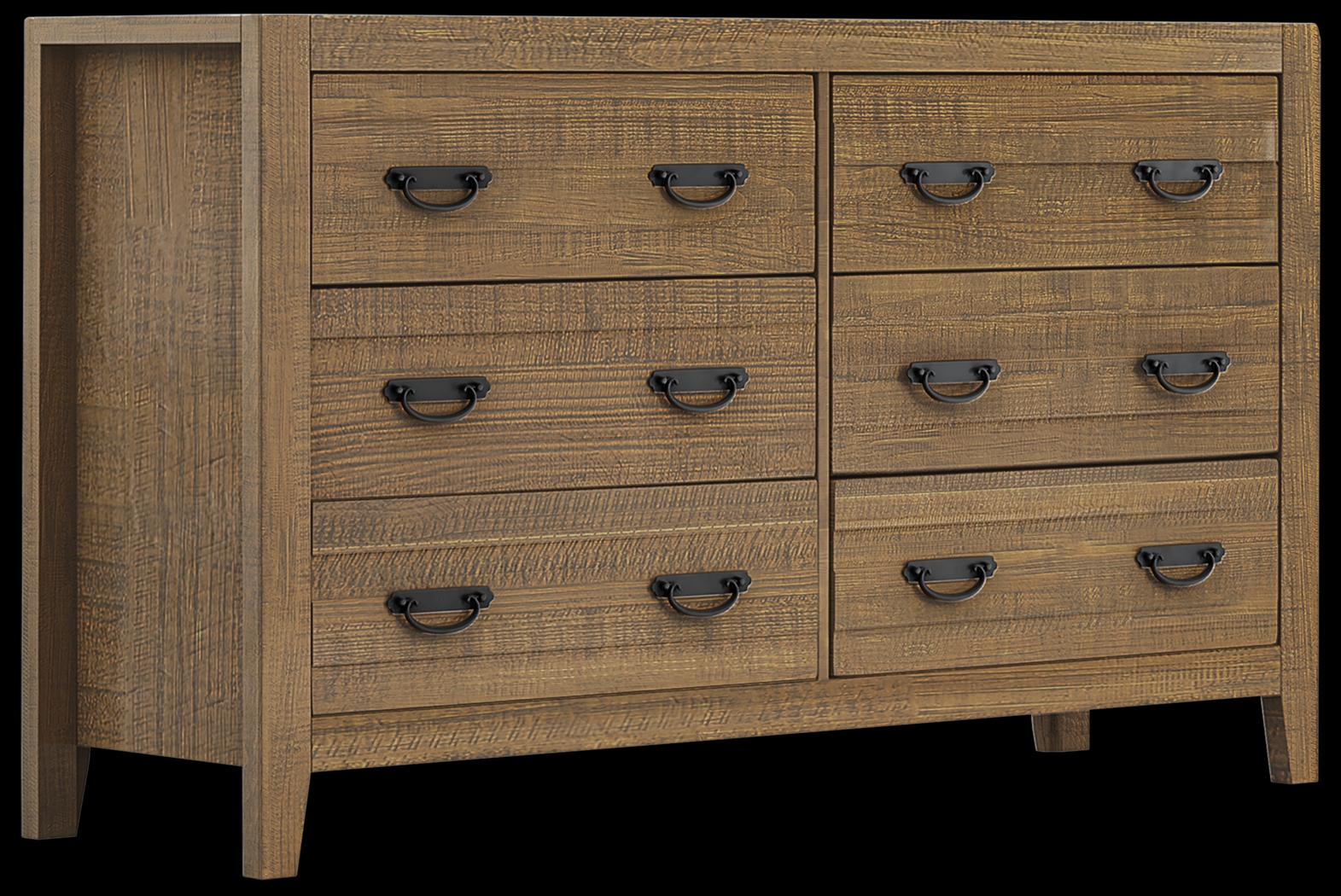 Palm Grove Brown 7 Pc Queen Panel Bedroom - Thumbnail - Image 6