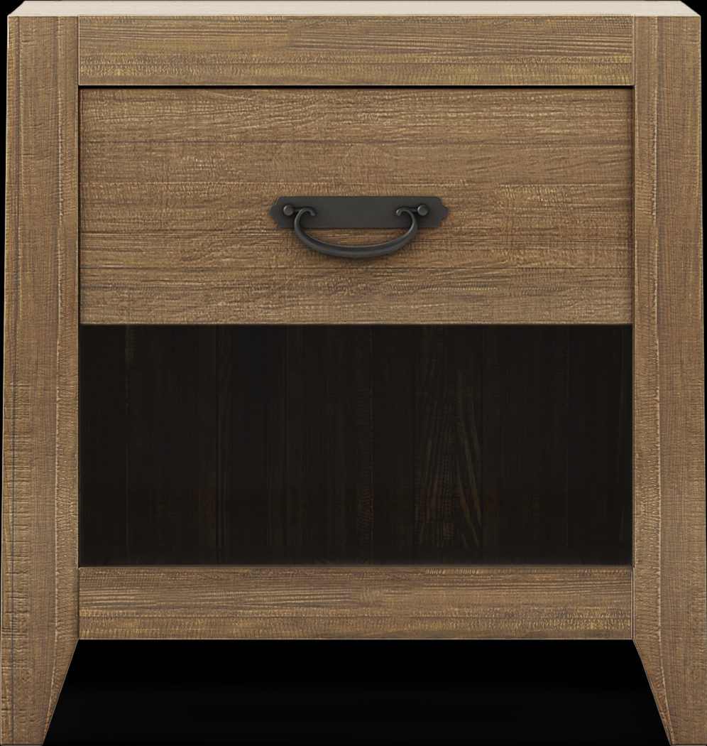 Palm Grove Brown 5 Pc King Panel Bedroom - Thumbnail - Image 8