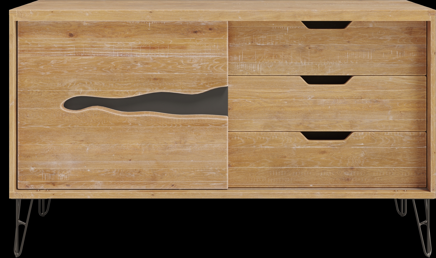 Palm Grove Brown Server - Thumbnail - Image 2