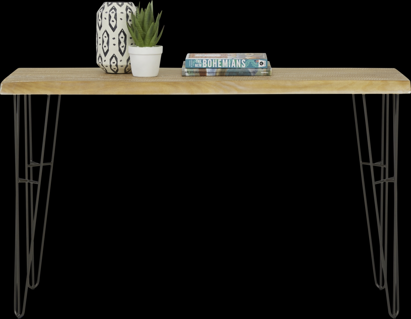 Palm Grove Brown Sofa Table - Thumbnail - Image 2