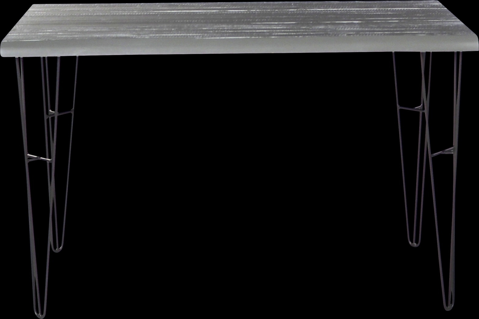 Palm Grove Gray Desk - Thumbnail - Image 2