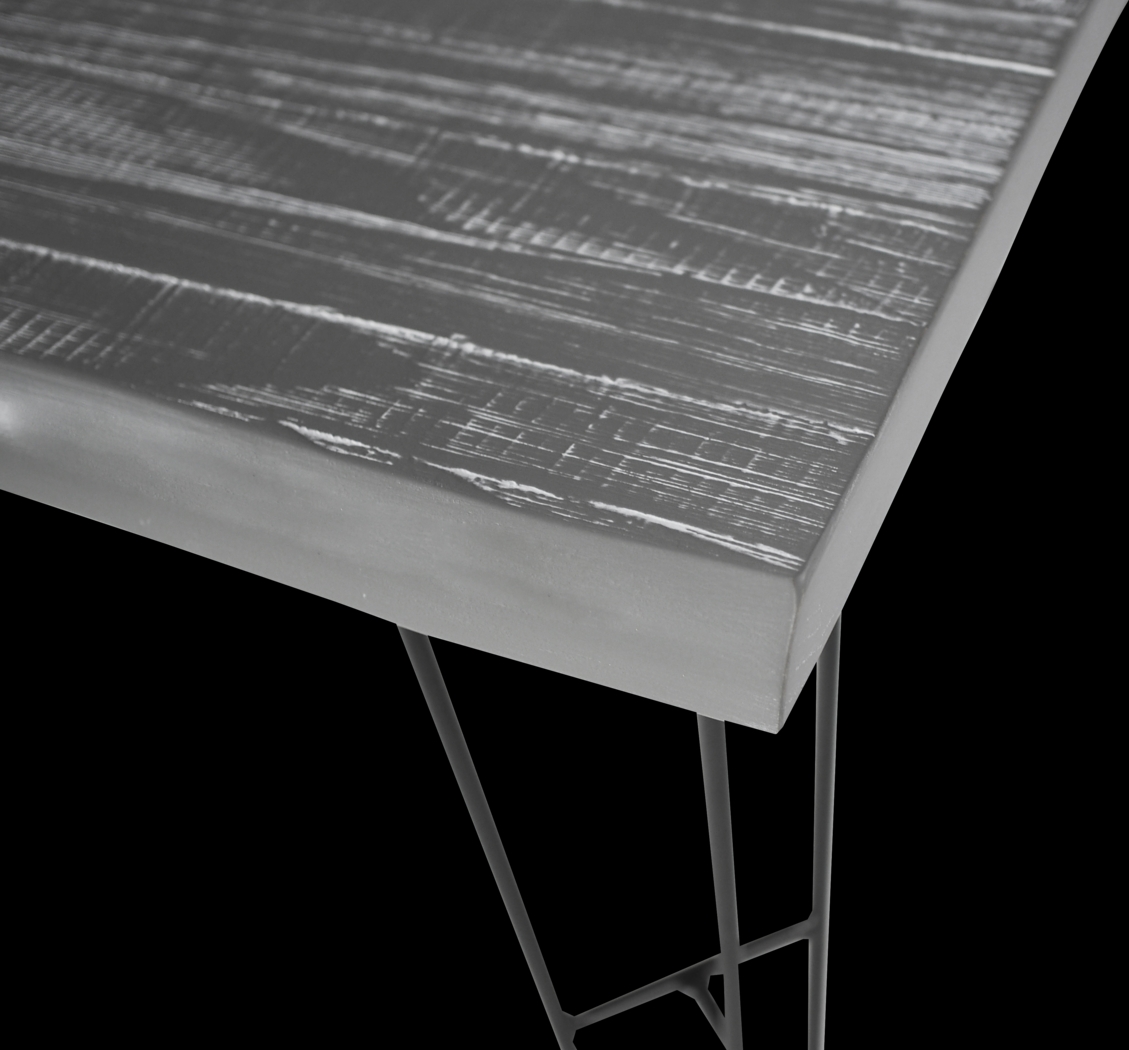 Palm Grove Gray Desk - Thumbnail - Image 3