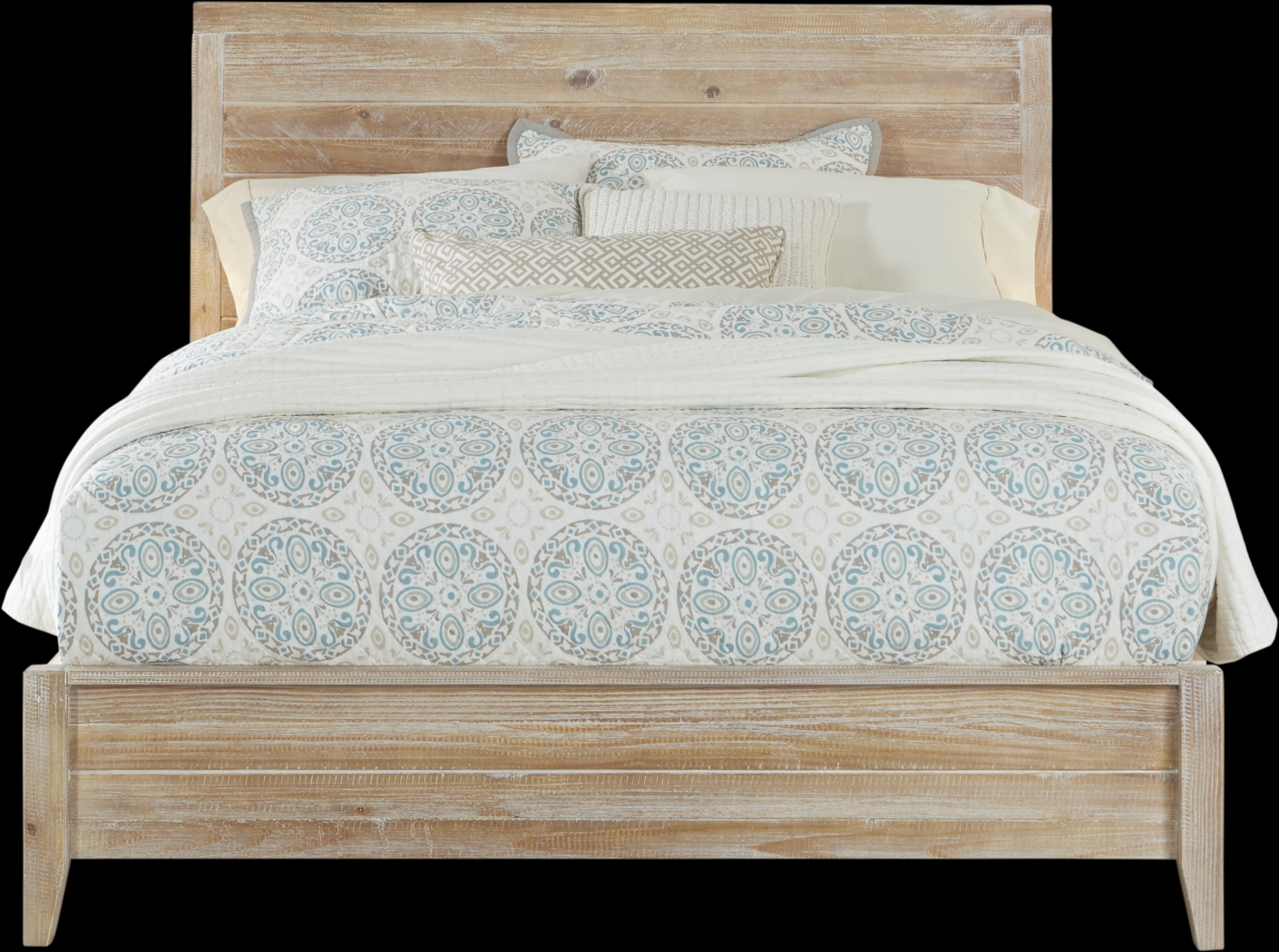 Palm Grove Toffee 5 Pc Queen Panel Bedroom - Thumbnail - Image 2