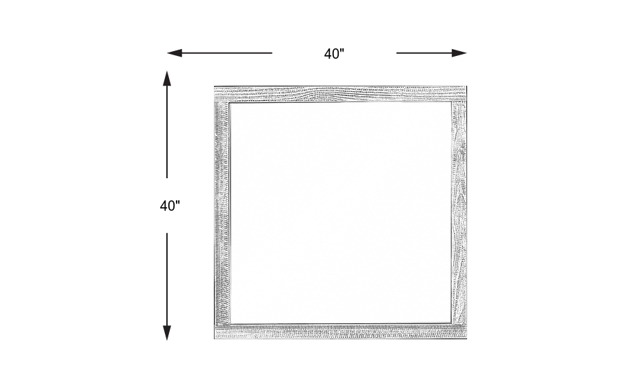 Dimension Image. Please refer to the Dimension Tab on this page for dimension details.