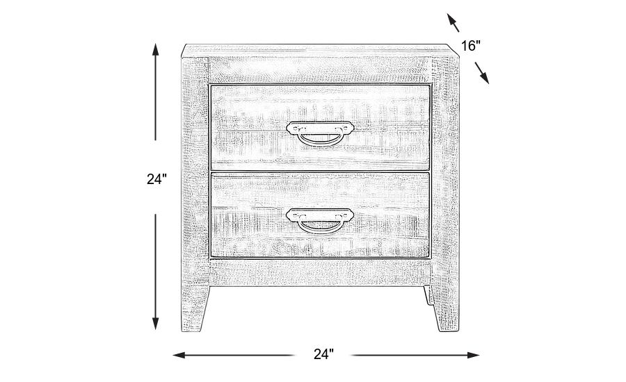 Dimension Image. Please refer to the Dimension Tab on this page for dimension details.