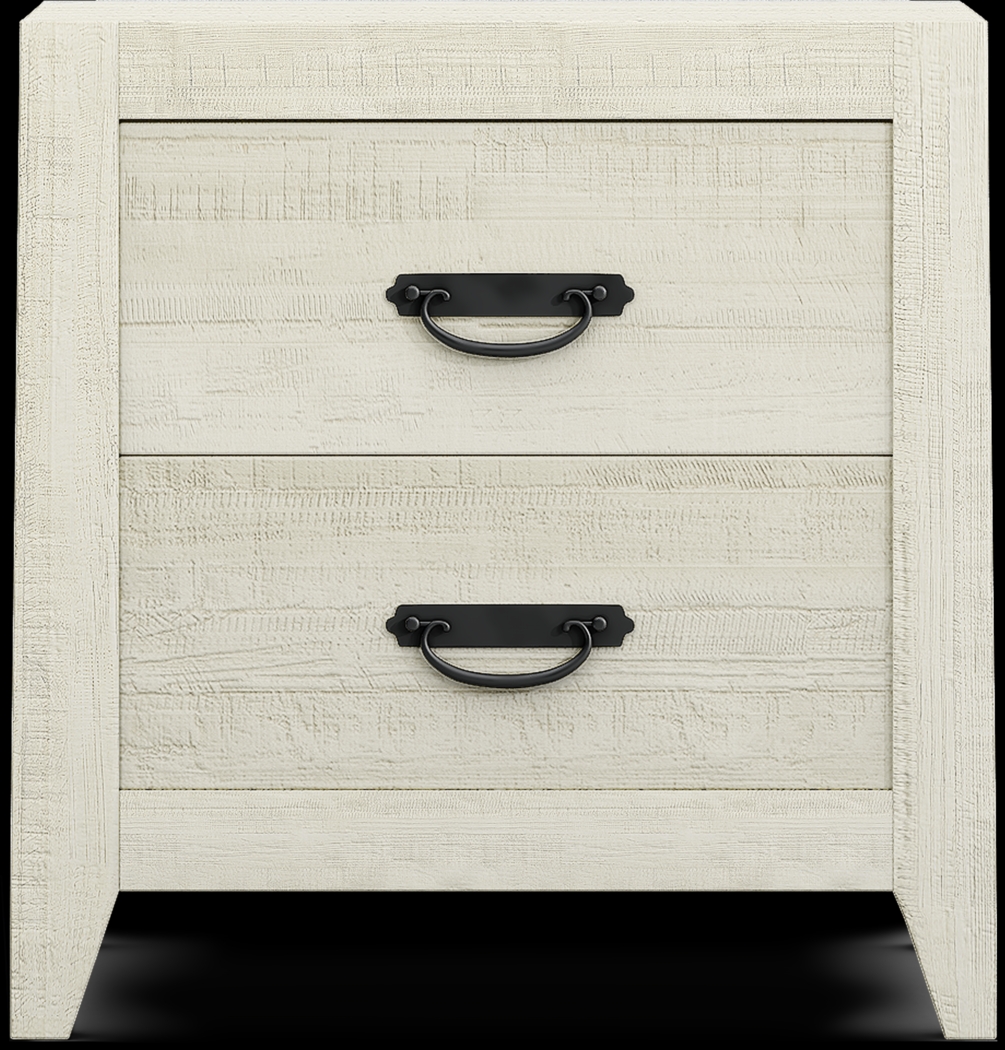 Palm Grove White 8 Pc Queen Panel Bedroom - Thumbnail - Image 10