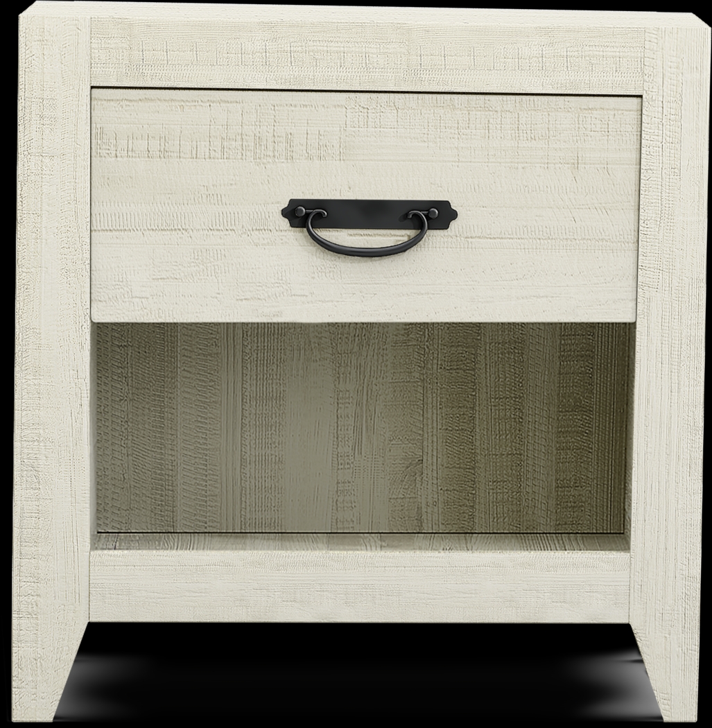 Palm Grove White 7 Pc Queen Panel Bedroom - Thumbnail - Image 8