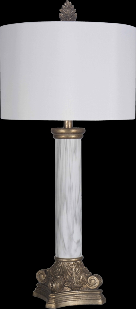 Palm Trace White  Lamp - Thumbnail - Image 1