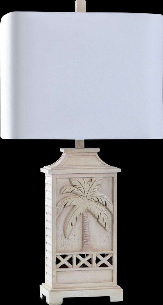 Palma Moor Cream Lamp - Thumbnail - Image 1